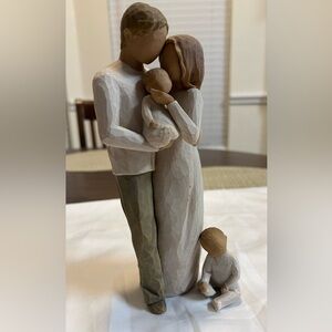 Willow Tree family is called “our gift” keepsake 2006 Mardel christian store .